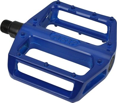 NC-17 Plattformpedal STD Zero Pro, Alu, molded Pins, Kugellager, blau