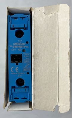 Celduc SUL867070 Solid State Contactor Relay 35A 24-600Vac Output 3.5-32VDC New