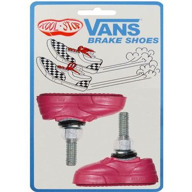 Bremsschuh V-Brake BMX, T7 Vans pink, Kool-Stop, VPINK