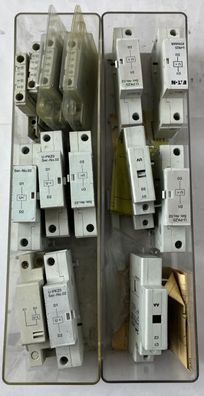 Mixed Industrial Relay Module Lot Moeller Schneider Eaton U-PKZ0 Used
