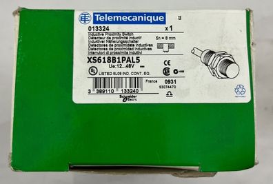 Telemecanique XS618B1PAL5 Inductive Proximity Sensor M18 8mm 12-48V Schneider