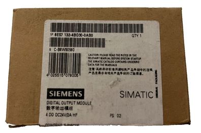 Siemens 6ES7 132-4BD30-0AB0 Digital Output Module 4DO DC24V 2A HF 5x New