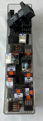 Schrack PT570024 PT570730 Relay Lot 24VDC 230VAC Mixed Used