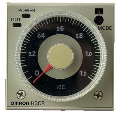 Omron H3CR-A8 Analog Timer Relay 100-240VAC 5A Plug-In Used