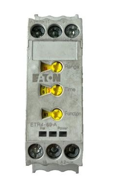 Eaton ETR4-69-A XTTR6A100H69B Multifunction Timer Relay 24–240V AC/DC