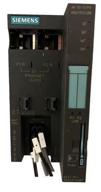 Siemens ET200S IM 151-3 PN 6ES7 151-3BA23-0AB0 High Feature Profinet Used
