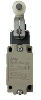 Omron D4B-4A11N Limit Switch Roller Lever IP67 2A 400V Industrial Used