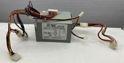 Q-Tec ADT-350 ATX 350W Low Noise Temperature Controller Power Supply - Used