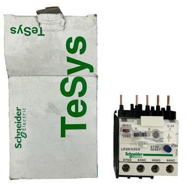 Schneider Electric LR2K0304 TeSys Thermal Overload Relay 0.36-0.54A, New