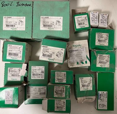 Schneider Electric Industrial Automation Lot - 19pcs LC1D50P7, LRD3357, LR2K0307