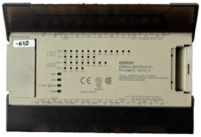 Omron CPM1A-30CDR-D-V1 PLC Controller 24VDC 30 I/O Relay Output Used
