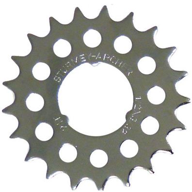 Steckkranz 21 Zähne, 1/2"x3/32" flach, SunRace, HSL950