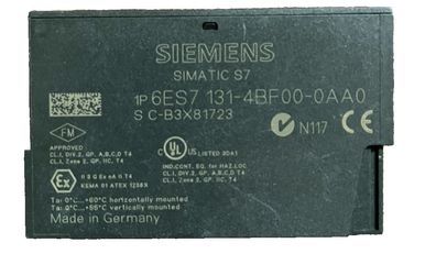 Siemens 6ES7 131-4BF00-0AA0 Simatic S7 8DI DC24V Digital Input Module Used