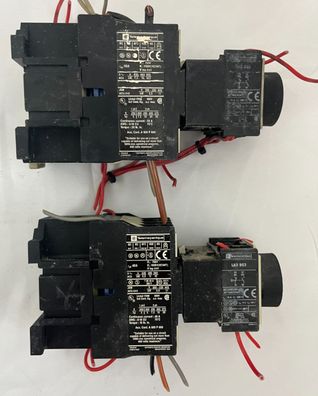 Telemecanique 40A AC Contactor + LA2 DS2 Pneumatic Time Delay Bundle - 2 Units