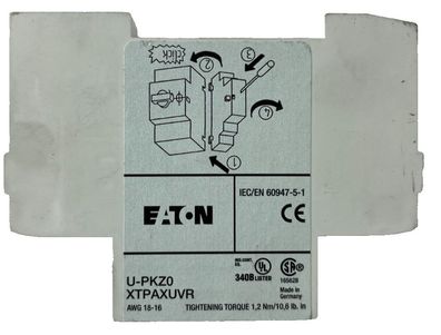 Eaton U-PKZ0 Xtpaxuvr Undervoltage Release Module PKZ0 Used