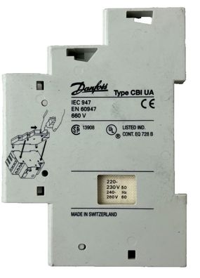 Danfoss CBI UA Undervoltage Release 220-240V 50/60Hz 660V Used