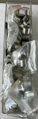LK 1017020412 PG16 Aluminum Coupling Nipples IP55 Lot New