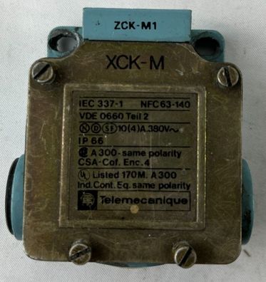 Telemecanique XCK-M ZCK-M1 Limit Switch IP66 380V Used