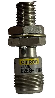 Omron E2EG-X1R5B2-M1 Inductive Proximity Sensor M18 10-30VDC Used