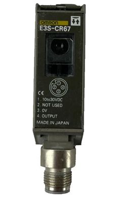 Omron E3S-CR67 Photoelectric Sensor 10-30VDC M12