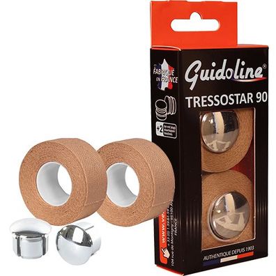 Lenkerband Tressostar 90, Karton mit Stopfen, beige, Velox, G900K17