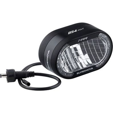 Akku-Scheinwerfer B54 MAX, Supernova, LED, schwarz, 3.000 Lumen, Supernova, W-B54M