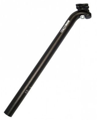Ergotec Sattelstütze HOOK - 27,2x400, SB25, Safety Level 4, schwarz matt