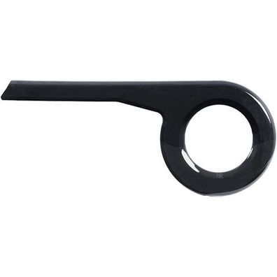 Kettenschutz 1 Flügel , Hebie, bis 48 Zähne, schwarz, ohne Halter, Hebie, 0381 E1