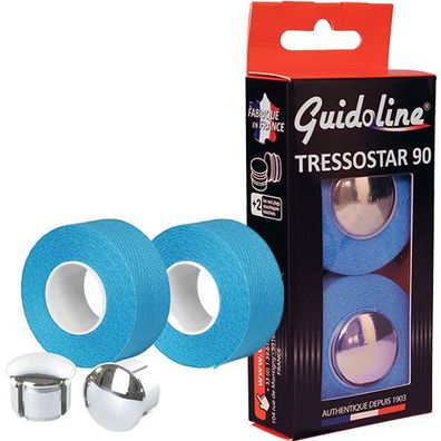 Lenkerband Tressostar 90, Karton mit Stopfen, karibisches blau, Velox, G900K05