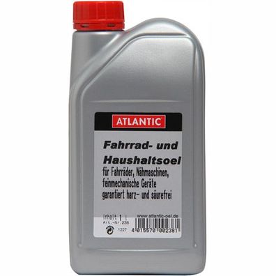 Fahrrad- und Haushaltsöl, Flasche 1 Liter, Atlantic, 238