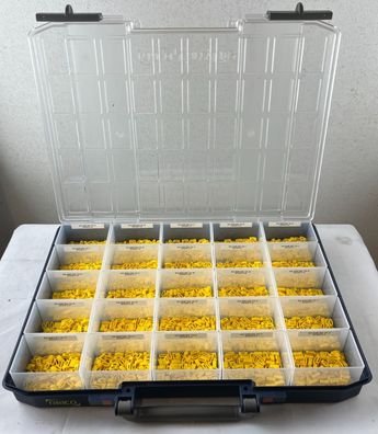 Raaco Organizer Case SD-WMTBS YE Wire Markers Assortment New