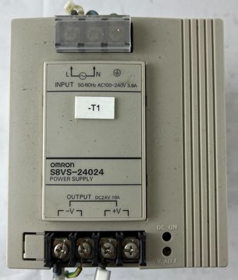 Omron S8VS-24024 Switch Mode Power Supply 24VDC 10A 240W Used