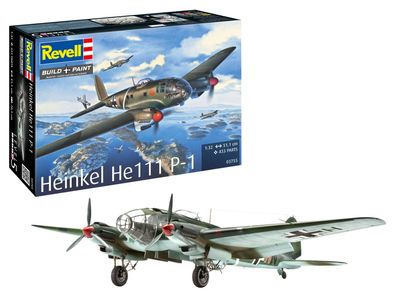 Revell Heinkel He 111 P-1 in 1:32 Revell 03755 Bausatz