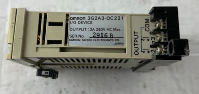 Omron 3G2A3-OC221 SYSMAC I/O Device Output Module 2A 250VAC Used
