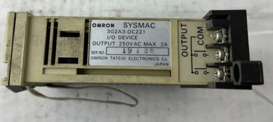 Omron 3G2A3-OC221 SYSMAC S6 I/O Device Output Module 250VAC 2A Used
