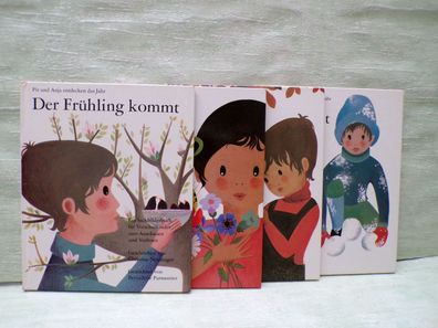 Nöstlinger Parmentier Pit und Anja entdecken das Jahr Frühling Sommer Herbst Winter