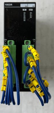 Omron CPM2C-10EDR I/O Unit 6x 24V DC Inputs 4x Relay Outputs with Plug Connector