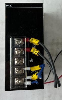 Omron CPM2C-PA201 Power Supply 100–240V AC to 24V DC 0.6A for PLC Used