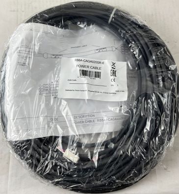 Omron R88A-CAGA020SR-E Servo Motor Power Cable 20 m New