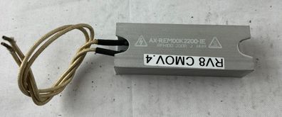 Axetris AX-REM00K2200-1E RFH100 200R J Heatsink Resistor Module 2200W Used