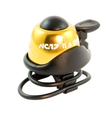 NC-17 Klingel Safety Bell Alu, gold