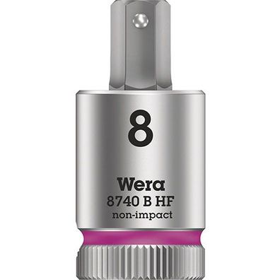 8740 B HF Zyklop Bitnuss, Wera, 3/8"-Antrieb, 8,0 x 100,0 mm