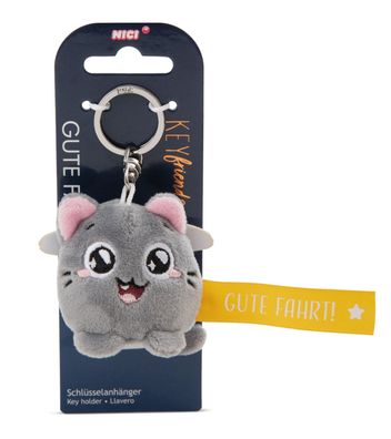 Schlüsselanhänger Katze "Gute Fahrt!", NICI 62054