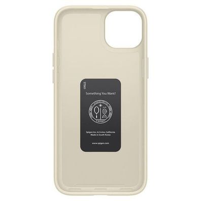 Spigen Thin Fit Hülle für iPhone 15 Plus - Beige