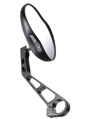 Fahrradspiegel Ergotec M 99 Alu, Links-und Rechtsmontage, schwarz