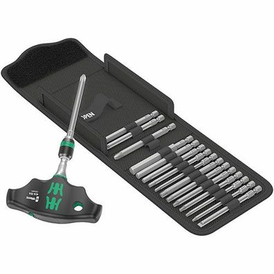 Kraftform Kompakt 400 RA Set 1 Wera, 17-teilig