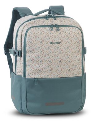 BestWay Reiserucksack #Cube * graugrün