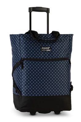 PUNTA wheel Print Shopping-Roller * royalblau/schwarz