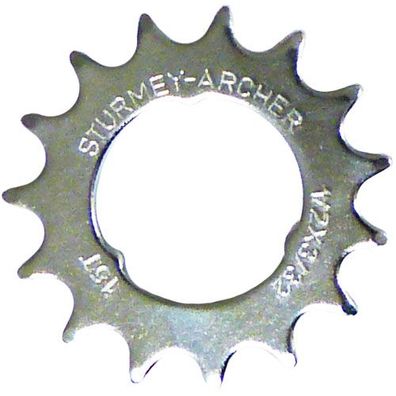 Steckkranz 15 Zähne, 1/2"x3/32" flach, SunRace, HSL945