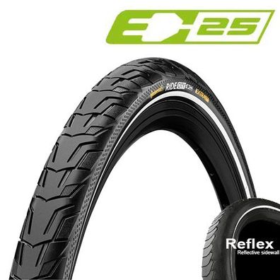 42-622 RIDE City, E-25, Draht, Reflex schwarz, OEM, Silver L